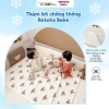 Tấm lót chống thấm Rototo Bebe - Đệm thảm mềm mại, an toàn, giảm giá 520k