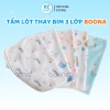 Tấm lót chống thấm thay bỉm Boona Cotton Organic mềm mại, thoáng khí, chỉ 59.000₫