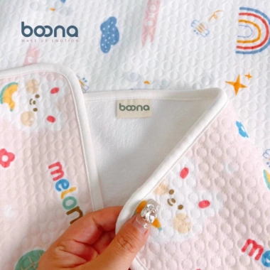 Tấm lót chống thấm thay bỉm Boona Cotton Organic mềm mại, thoáng khí, chỉ 59.000₫ 3