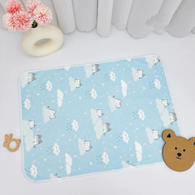 Tấm lót chống thấm thay bỉm Boona Cotton Organic mềm mại, thoáng khí, chỉ 59.000₫ 4