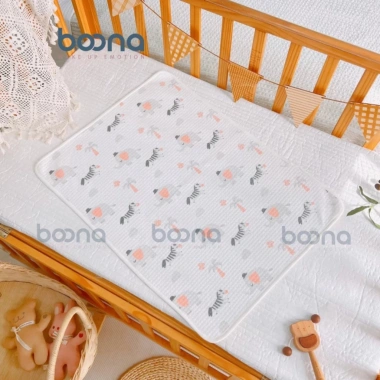 Tấm lót chống thấm thay bỉm Boona Cotton Organic mềm mại, thoáng khí, chỉ 59.000₫ 9