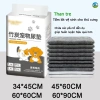 Tấm lót một lần khử mùi than tre cho chó, thấm nước, dày, tã Pháp - Dành cho Golden Retriever, hoạt tính
