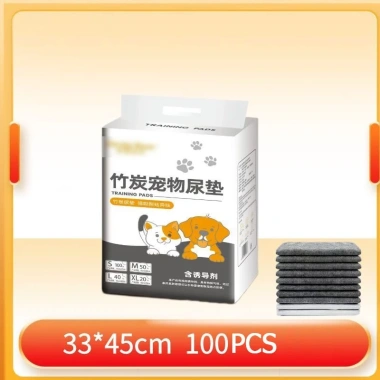 Tấm lót một lần khử mùi than tre cho chó, thấm nước, dày, tã Pháp - Dành cho Golden Retriever, hoạt tính