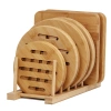 Tấm lót nồi tre cách nhiệt BAMBOOO ECO - Đa kích thước, chống trầy, 45.000 VND 5
