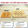 Tấm lót nồi tre cách nhiệt BAMBOOO ECO - Đa kích thước, chống trầy, 45.000 VND 6