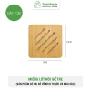 Tấm lót nồi tre cách nhiệt BAMBOOO ECO - Đa kích thước, chống trầy, 45.000 VND 8