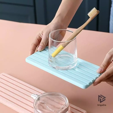 Tấm lót thấm nước khô nhanh, chịu nhiệt, chống trượt - Đế lót ly, tấm lót bồn rửa chén nhà bếp mới
