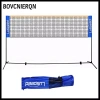 Tấm lưới cầu lông di động gấp gọn - chuẩn chuyên nghiệp, dùng cho bóng chuyền & tennis trong nhà, ngoài trời
