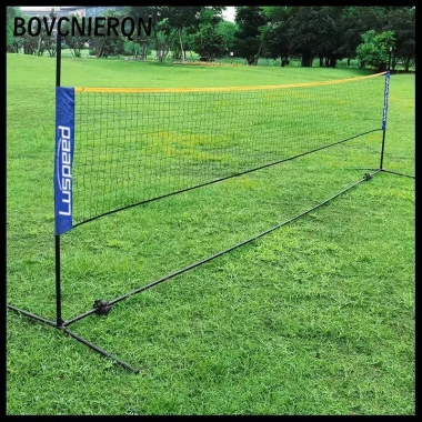 Tấm lưới cầu lông di động gấp gọn - chuẩn chuyên nghiệp, dùng cho bóng chuyền & tennis trong nhà, ngoài trời 3