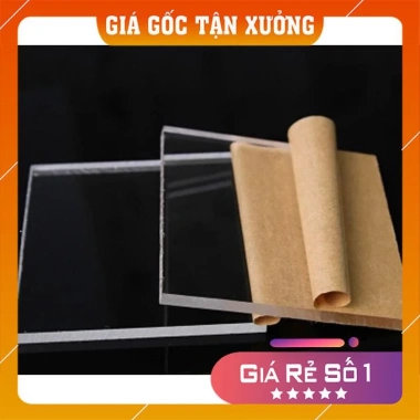 Tấm mica trong suốt A4 29,7x21cm độ dày 1-5mm, seal bảo vệ chống xước, giá chỉ 15.200 VND 4