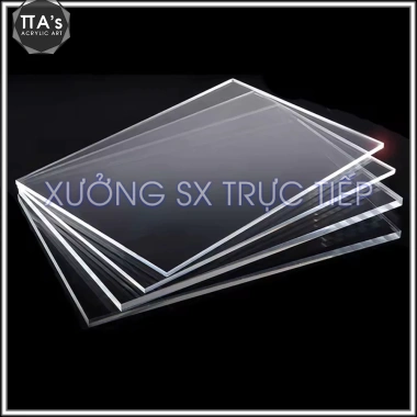 Tấm mica trong suốt acrylic nhựa meca kích thước A4 A5 A6 A7 - Giá rẻ 14.960 VND 7