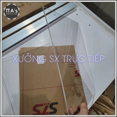 Tấm mica trong suốt acrylic nhựa meca kích thước A4 A5 A6 A7 - Giá rẻ 14.960 VND 8