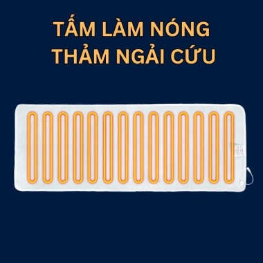 Tấm nhiệt thảm ngải cứu KT60x150cm – Tiết kiệm năng lượng, giá 169.000 VND