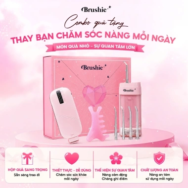 Tăm nước Brushie Super Clean - Quà tặng 8/3, làm sạch răng miệng, flossie, LIS, giảm giá 1.299.000₫ 2