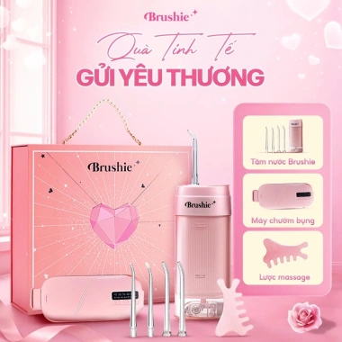 Tăm nước Brushie Super Clean - Quà tặng 8/3, làm sạch răng miệng, flossie, LIS, giảm giá 1.299.000₫ 10