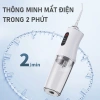Tăm Nước Cao Cấp - Vệ Sinh Răng Miệng Sạch Sâu, Công Nghệ Sóng Âm, Pin Lớn, Thiết Kế Tiện Lợi, 129k 5