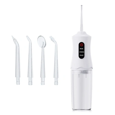 Tăm Nước Cao Cấp Vệ Sinh Răng Miệng Sạch Sâu – Sóng Âm, Pin Lớn, Tiện Lợi 105k