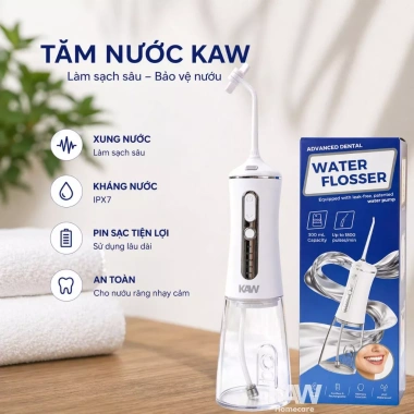 Tăm nước mini gấp gọn KAW 386I – Nhỏ gọn, tiện lợi, tặng 4 đầu, BH 12 tháng, 627.950₫ 3