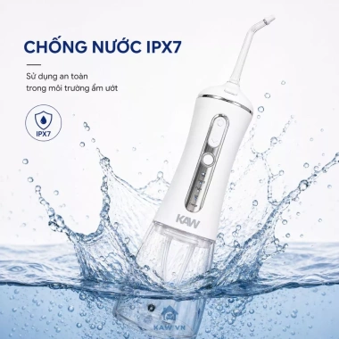 Tăm nước mini gấp gọn KAW 386I – Nhỏ gọn, tiện lợi, tặng 4 đầu, BH 12 tháng, 627.950₫ 6