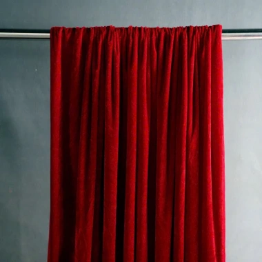 Tấm Phông Rèm Nhung Đỏ 1.6x3m - Nền Chụp Ảnh Tiệc Cưới, Tết, Noel - Giảm Giá 150k (Giá Gốc 183k)