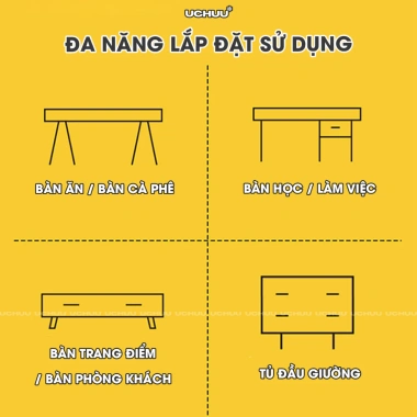 Tấm Trải Bàn Da PU UCHUU Chống Thấm, Đệm Laptop, Pad Chuột - Giá 72.000 VND