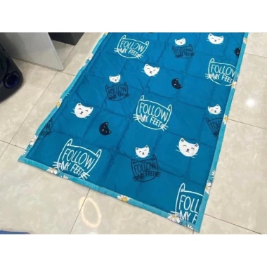 Tấm Trải Nệm Văn Phòng Gấp Gọn 90x2m Topper Mỏng Đệm Ngủ Trưa Hàng Loại 1 4