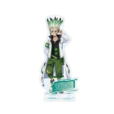Tấm Trang Trí Bàn Cyberpunk Dr.STONE Nanami Ryusui Acrylic Chrome Quà Tặng 95k