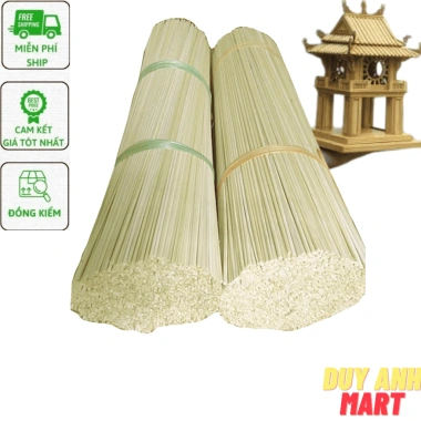 Tăm Tre Dài 1kg/500g Handmade - Đồ Trang Trí Decor DIY Giá Siêu Tiết Kiệm