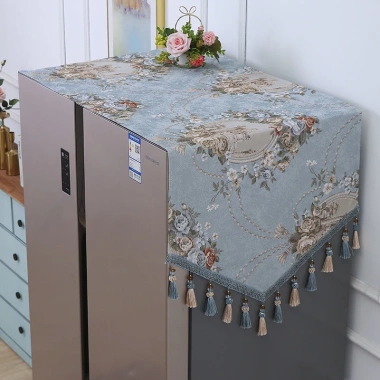 Tấm Vải Che Phủ Tủ Lạnh và Máy Giặt Haiermei Chống Bụi Bẩn - Phong Cách Châu Âu Sang Trọng - Giá Ưu Đãi 174.802₫