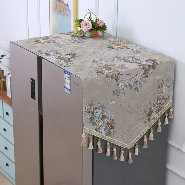 Tấm Vải Che Phủ Tủ Lạnh và Máy Giặt Haiermei Chống Bụi Bẩn - Phong Cách Châu Âu Sang Trọng - Giá Ưu Đãi 174.802₫
