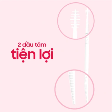 Tăm xỉa răng nhựa an toàn cho nướu 160 chiếc - Hộp tiện lợi Care4U giảm giá 50k 3