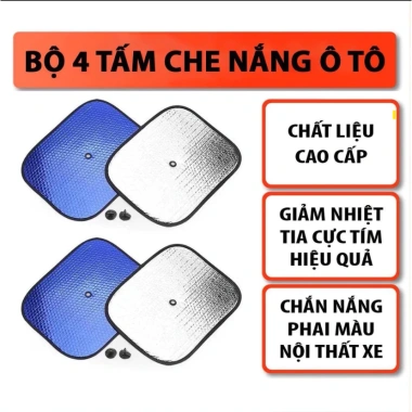 Tấm xốp che nắng cửa kính xe ô tô - Chống UV, cách nhiệt, giảm nóng, chỉ 55.000 VND