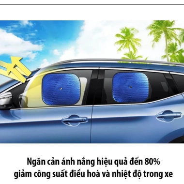 Tấm xốp che nắng cửa kính xe ô tô - Chống UV, cách nhiệt, giảm nóng, chỉ 55.000 VND