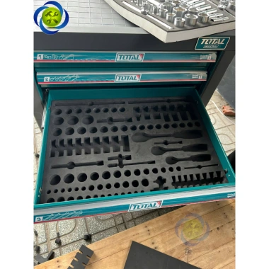 Tấm xốp đựng đồ nghề cho khẩu tuýp, cần vặn - Cố định ngắn, nắp trong tủ - Giá ưu đãi 140.000₫ 7
