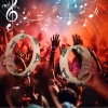 Tambourine 10 inch freevn WOTAO cho người lớn - âm thanh leng keng, nhẫn gỗ quay tay, màu tự nhiên, nhạc cụ gõ kim loại 4