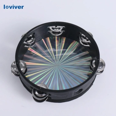 Tambourine trẻ em - bộ gõ trống tay chắc chắn, nhạc cụ âm nhạc 150.700₫