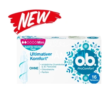Tampon cao cấp OB Đức đủ size và băng vệ sinh dạng nút Date - Giá chỉ 71.800₫
