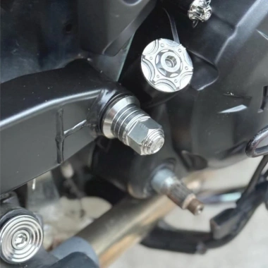 Tán inox gắn trang trí xe Exciter 2.010 và 135 - Nguyên khối CNC cao cấp - Giá ưu đãi 85.000đ 6