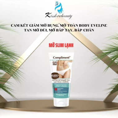 Tan mỡ bụng Eveline Cosmetics Extreme 4D Gel – Săn chắc da, tiêu mỡ an toàn, hiệu quả 5