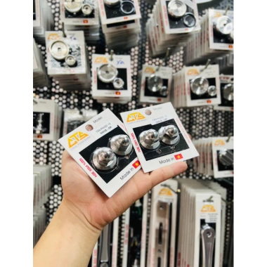 Tán phuộc inox304 CTS CNC nguyên khối 10li cho Wave Dr Neo - Giá ưu đãi 128.000