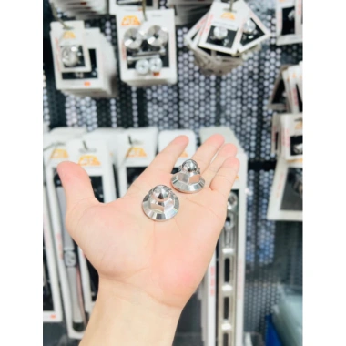 Tán phuộc inox304 CTS CNC nguyên khối 10li cho Wave Dr Neo - Giá ưu đãi 128.000