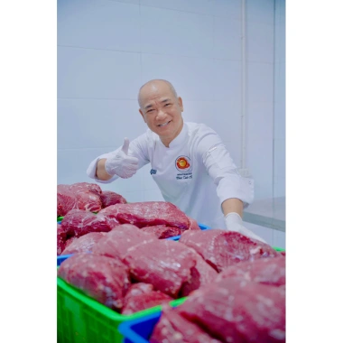 Tặng 02 gói muối chấm - Combo 2 gói Bò Xuyên Tiêu Bếp Chef Hải, Masterchef Phạm Tuấn Hải, giá ưu đãi 746.000