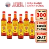 Tặng 1 chai 125ml - Thùng 6 chai Nước mắm nhì truyền thống cá cơm ruột đỏ Làng Chài Xưa 525ml - Chỉ 220.000đ