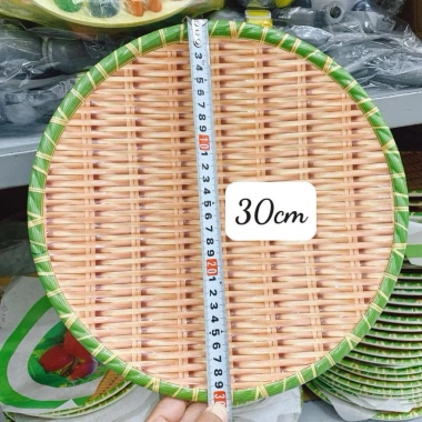 Tặng 10 đũa nhựa đen, Combo 5 đĩa nhựa vân mây đan tre đa size 22‑35cm tròn vuông, đựng hoa quả, bún đậu - Giá chỉ 129k 4 Tặng 10 đũa nhựa đen, Combo 5 đĩa nhựa vân mây đan tre đa size 22‑35cm tròn vuông, đựng hoa quả, bún đậu - Giá chỉ 129k 4