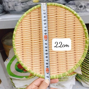 Tặng 10 đũa nhựa đen, Combo 5 đĩa nhựa vân mây đan tre đa size 22‑35cm tròn vuông, đựng hoa quả, bún đậu - Giá chỉ 129k