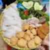 Tặng 10 đũa nhựa đen, Combo 5 đĩa nhựa vân mây đan tre đa size 22‑35cm tròn vuông, đựng hoa quả, bún đậu - Giá chỉ 129k 9