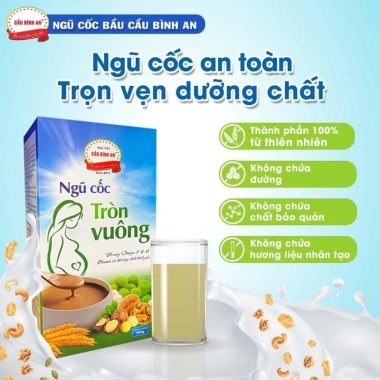 Tặng 10 khẩu trang - Ngũ cốc Cầu bình an 115.000đ, mẹ tròn con vuông, sữa mẹ đặc sánh, giảm giá hấp dẫn 4