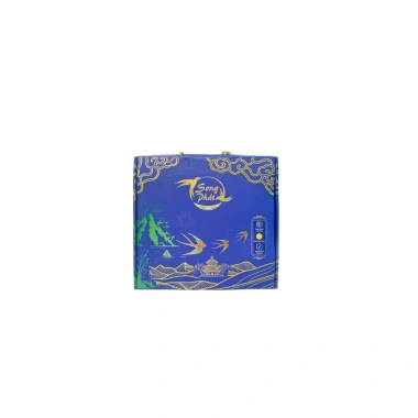 Tặng 2 hũ - Hộp quà 20 hũ yến sào Song Phát 70ml, sang trọng, tăng sức khỏe, giá 565k