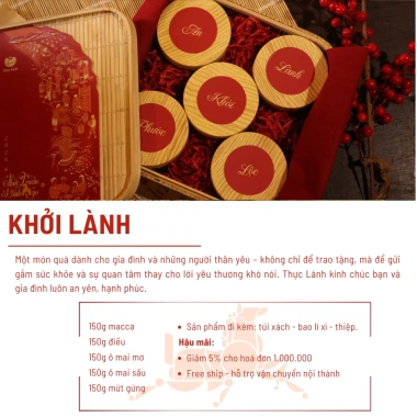 Tặng bao lì xì, túi giấy, hộp quà Tết tre nứa sang trọng, tinh tế, quà ý nghĩa thực lành 2