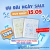 Tặng bút Tập Van Gogh 4 ô ly 96 120 200 trang A5 B5 Classmate giấy 80gsm không thấm mực Giá 32.000₫ 2